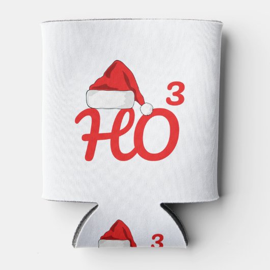 Kerstman Ho Kerstmis Blikjeskoeler (Voorkant)