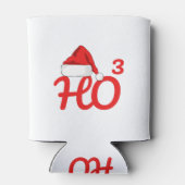 Kerstman Ho Kerstmis Blikjeskoeler (Achterkant)
