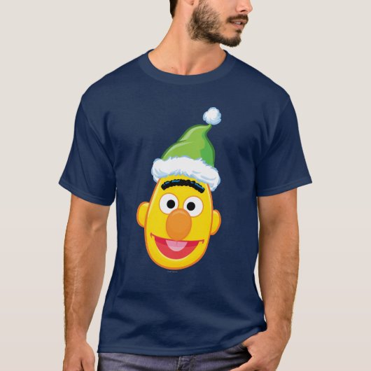 Kerstman Hoed Bert T-shirt (Voorkant)