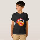 Kerstman Hoed Ernie  T-shirt (Voorkant volledig)