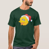 Kerstman Hoed Grote Vogel T-shirt (Voorkant)