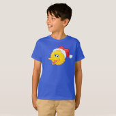 Kerstman Hoed Grote Vogel T-shirt (Voorkant volledig)