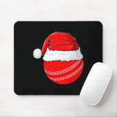 Kerstman hoed Kerstmis Cricket Muismat (Met muis)