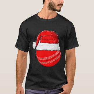 Kerstman Hoed Kerstmis Cricket T-shirt