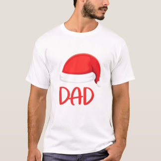Kerstman Hoed Matchende Familie T-shirt