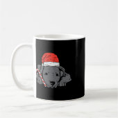 Kerstman hoed pitbull pitbull pitdog kerst kerst v koffiemok (Links)