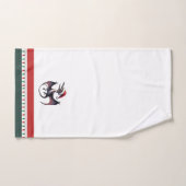 Kerstman hoed pterodactyl handdoek (Handdoek)