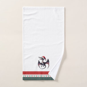 Kerstman hoed pterodactyl handdoek