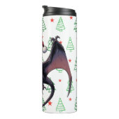 Kerstman hoed pterodactyl thermosbeker (Geroteerd rechts)