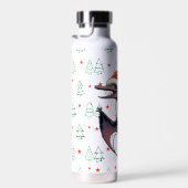 Kerstman hoed pterodactyl waterfles (Rechts)