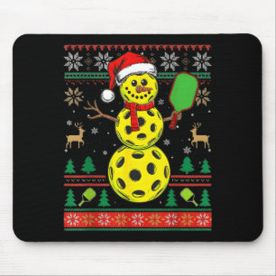 Kerstman Hoed Sneeuwman Kerstmis Ckleball Lelijke  Muismat
