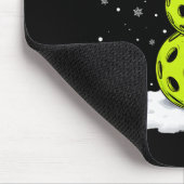 Kerstman Hoed Sneeuwman Kerstmis Grappige Picklell Muismat (Hoek)