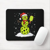 Kerstman Hoed Sneeuwman Kerstmis Grappige Picklell Muismat (Met muis)