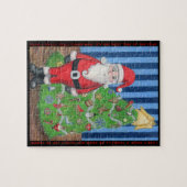 Kerstman Holly Jolly Puzzle Legpuzzel (Horizontaal)