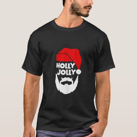 Kerstman Holly Jolly Tanktop (Voorkant)