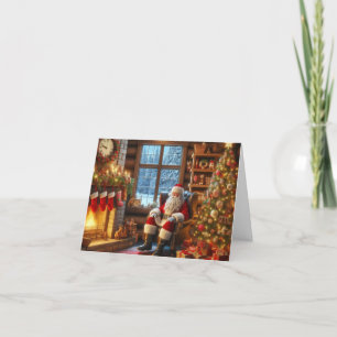 Kerstman Home Decoratie Feestdagen Kaart