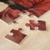  Kerstman Hond Kerstmispuzzel Puzzel Legpuzzel (Zijkant)