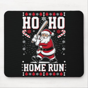 Kerstman honkbal thuisloop Ho Ho thuisloop , Muismat