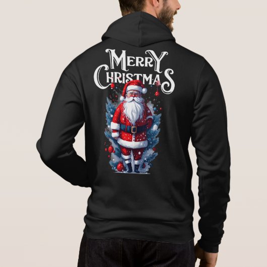  kerstman hoodie (Achterkant)