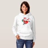 kerstman hoodie (Voorkant volledig)