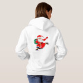 kerstman hoodie (Achterkant volledig)