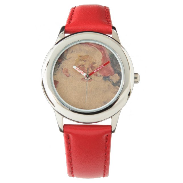  kerstman horloge (Voorkant)