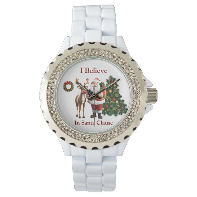 Kerstman Horloge (Voorkant)