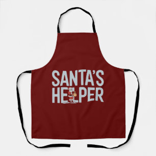 Kerstman Hulppost Kerstmis Schort
