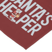 Kerstman Hulpsinterklaas Korte Tafelloper (Hoek)