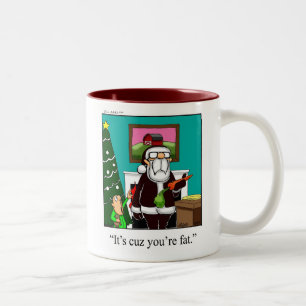 Kerstman Humor Koffie Mok