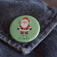 Kerstman Ik Doe Het Voor de Vrienden Kerstvierkant