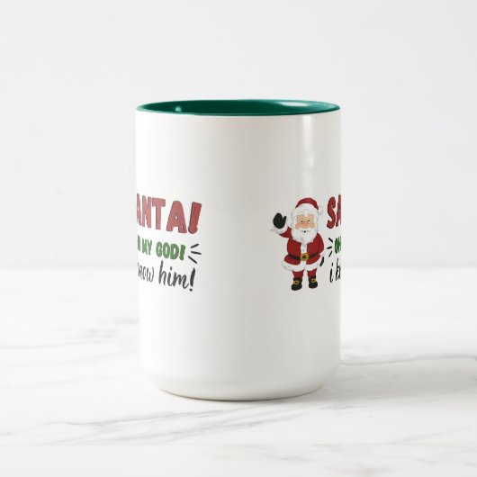 KERSTMAN! IK KEN HEM! Mok (Center)