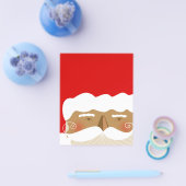 Kerstman Illustratie Vakantie Kerstmis Flyer (Enkel)