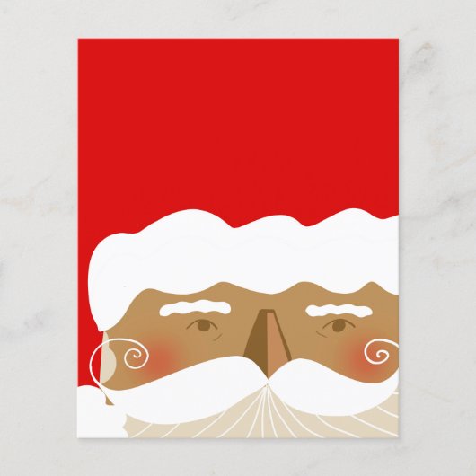 Kerstman Illustratie Vakantie Kerstmis Flyer (Voorkant)