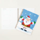 Kerstman in besneeuwd winters landschap planner (Display)