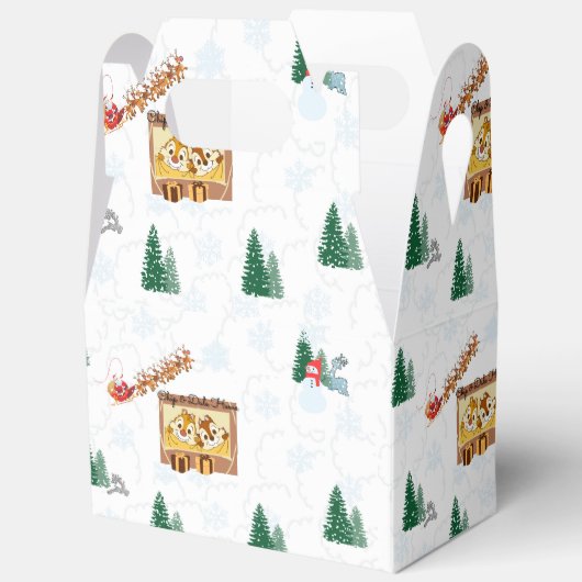 Kerstman in Chip & Dale Home Gift Wrappers Bedankdoosjes (Open)