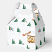 Kerstman in Chip & Dale Home Gift Wrappers Bedankdoosjes (Achterkant)