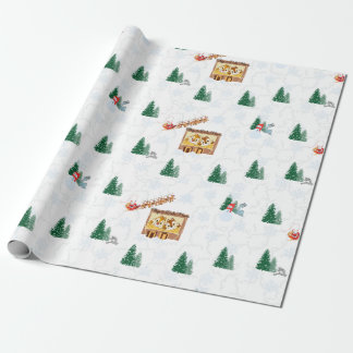 Kerstman in Chip & Dale Home Gift Wrappers Cadeaupapier