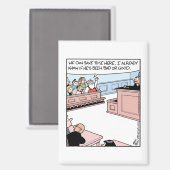Kerstman in de jury magneet (Voorkant / Achterkant)