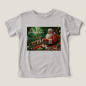 Kerstman in het Oerwoud - aangepast bericht (Design voorkant)