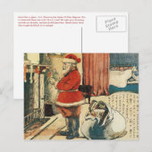Kerstman in Japan, 1914 Kerstman in Japan, 19 Feestdagenkaart (Voorkant / Achterkant)