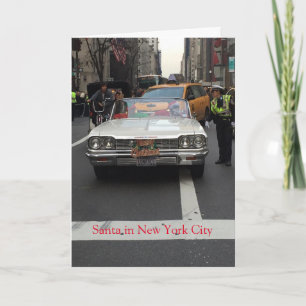 Kerstman in New York, Kaart