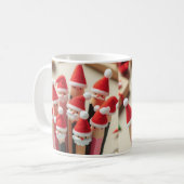 Kerstman in potlood Een Mok vol vakantieliefde / M (Voorkant links)