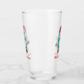 Kerstman in sandalen glas (Links)
