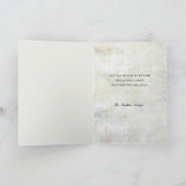  kerstman in sneeuwkraakbeen feestdagen kaart (Binnen)