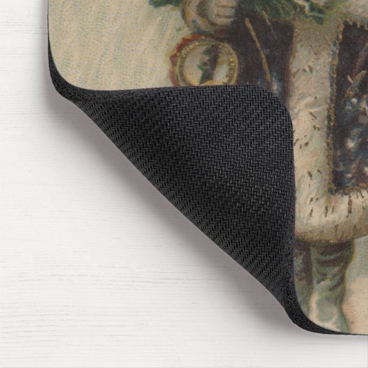 kerstman in Snow Muismat (Hoek)