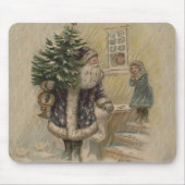  kerstman in Snow Muismat (Voorkant)