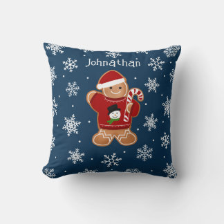 Kerstman in trui kussen