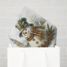 Kerstman in vintage stijl