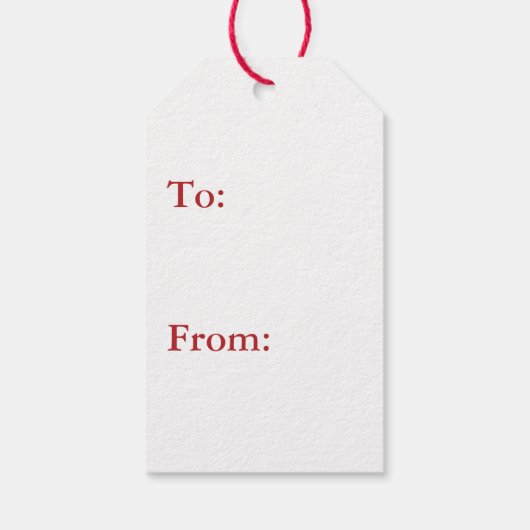 Kerstman in zijn slee cadeaulabel (Achterkant)